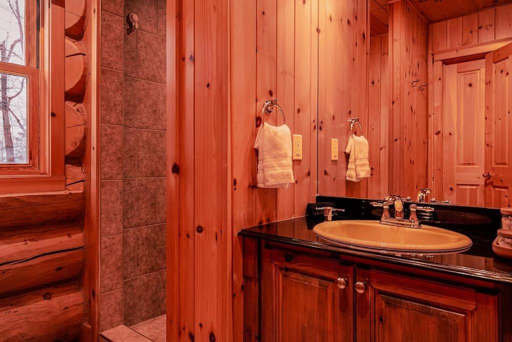 Private Hot Tub Sauna Ski Indoor Pool Nyctale Mille-Isles Εξωτερικό φωτογραφία