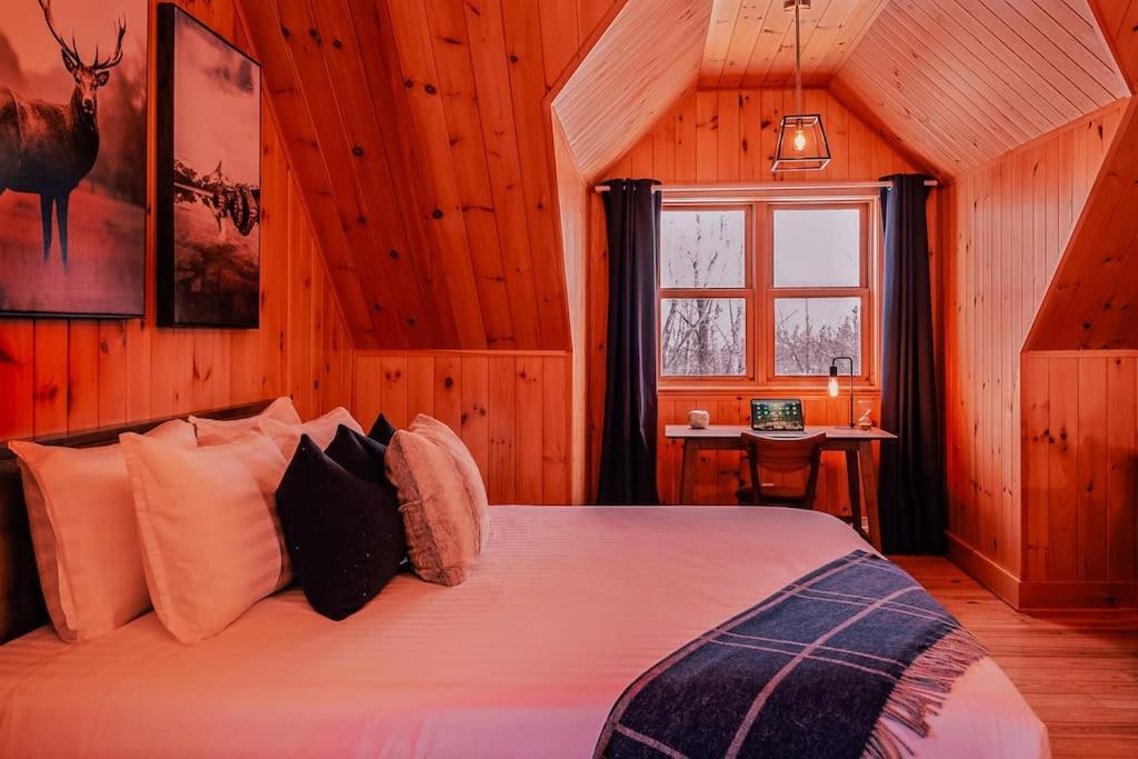 Private Hot Tub Sauna Ski Indoor Pool Nyctale Mille-Isles Εξωτερικό φωτογραφία