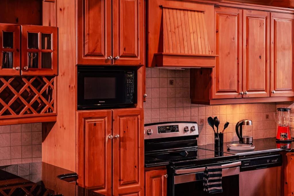 Private Hot Tub Sauna Ski Indoor Pool Nyctale Mille-Isles Εξωτερικό φωτογραφία