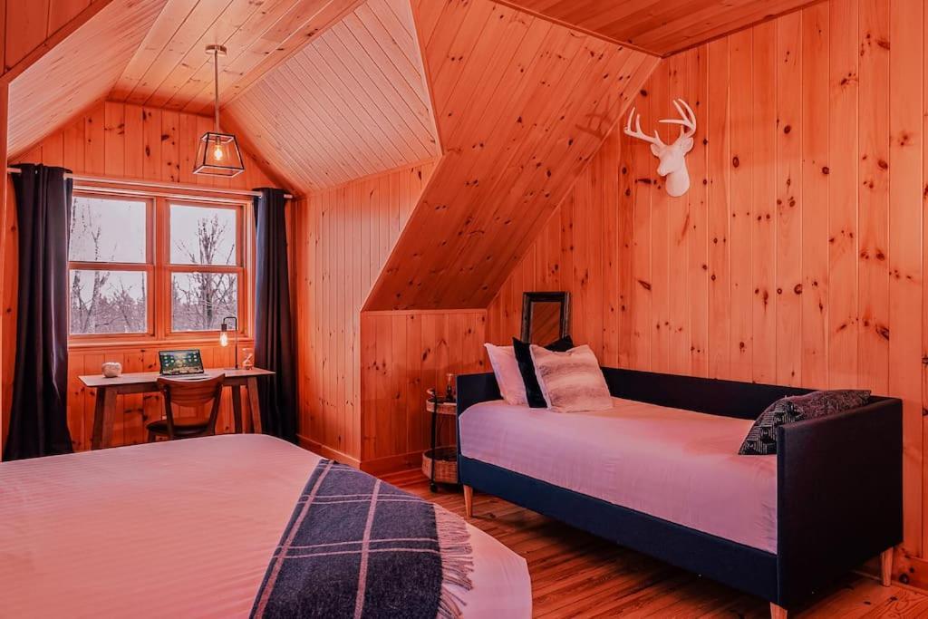Private Hot Tub Sauna Ski Indoor Pool Nyctale Mille-Isles Εξωτερικό φωτογραφία
