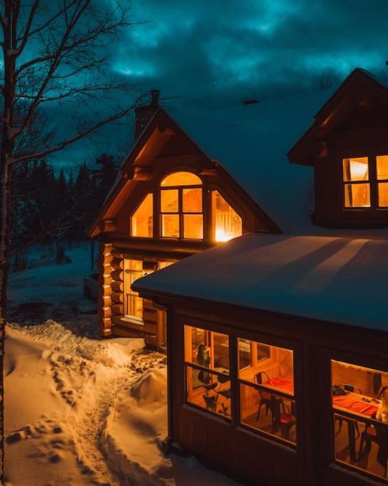 Private Hot Tub Sauna Ski Indoor Pool Nyctale Mille-Isles Εξωτερικό φωτογραφία