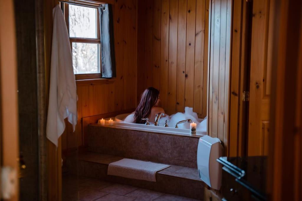 Private Hot Tub Sauna Ski Indoor Pool Nyctale Mille-Isles Εξωτερικό φωτογραφία