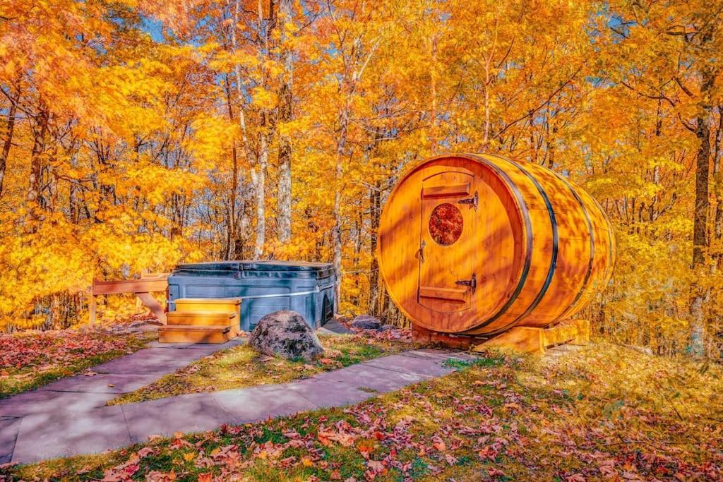 Private Hot Tub Sauna Ski Indoor Pool Nyctale Mille-Isles Εξωτερικό φωτογραφία