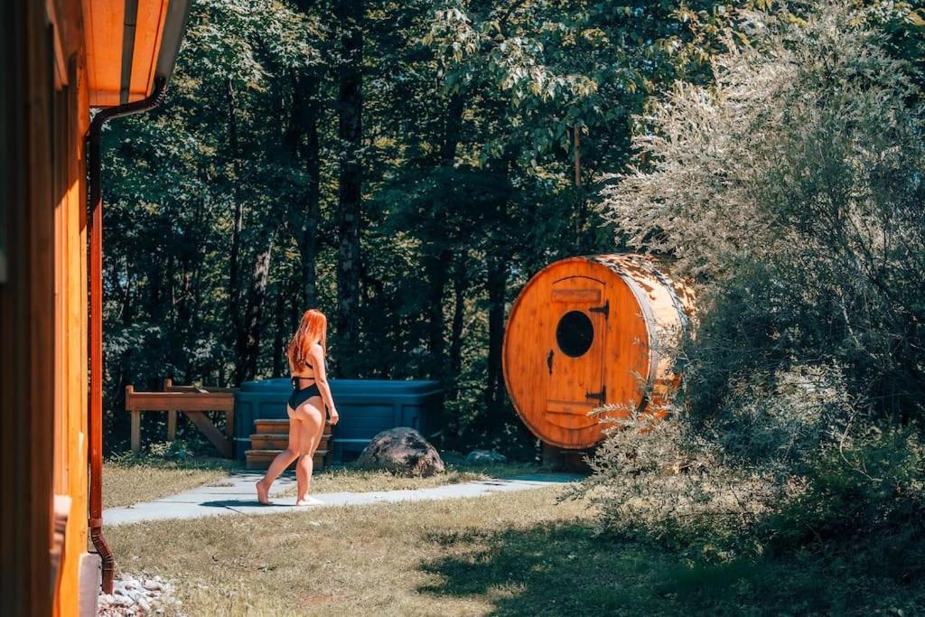 Private Hot Tub Sauna Ski Indoor Pool Nyctale Mille-Isles Εξωτερικό φωτογραφία
