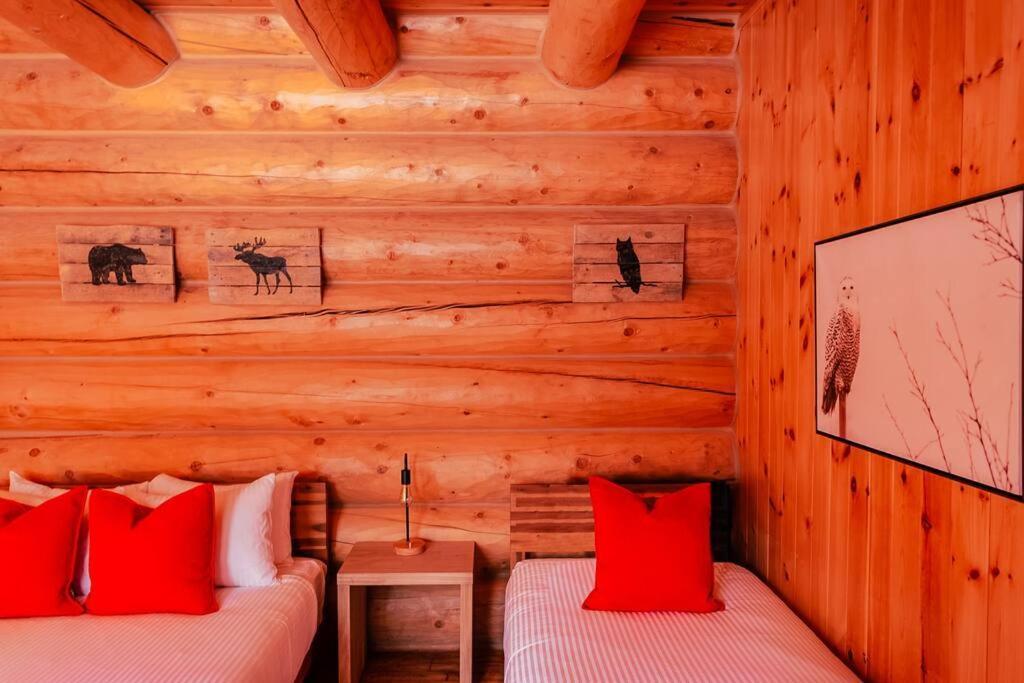 Private Hot Tub Sauna Ski Indoor Pool Nyctale Mille-Isles Εξωτερικό φωτογραφία