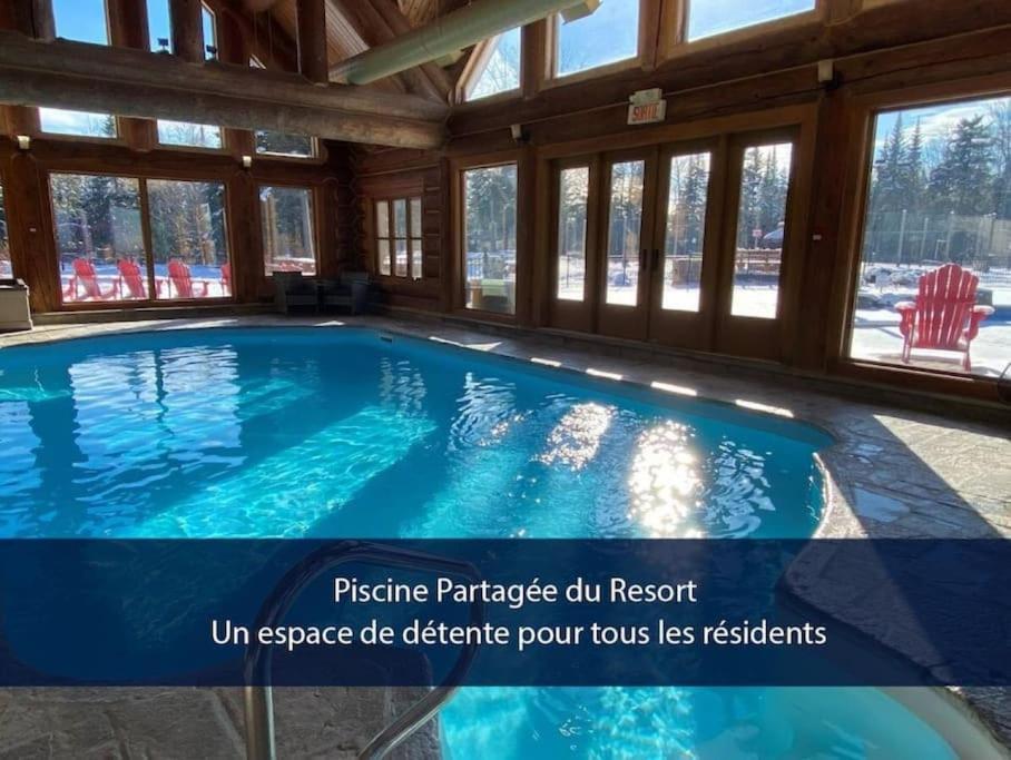 Private Hot Tub Sauna Ski Indoor Pool Nyctale Mille-Isles Εξωτερικό φωτογραφία