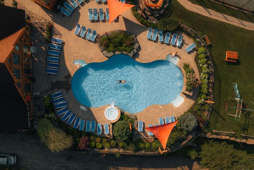 Private Hot Tub Sauna Ski Indoor Pool Nyctale Mille-Isles Εξωτερικό φωτογραφία