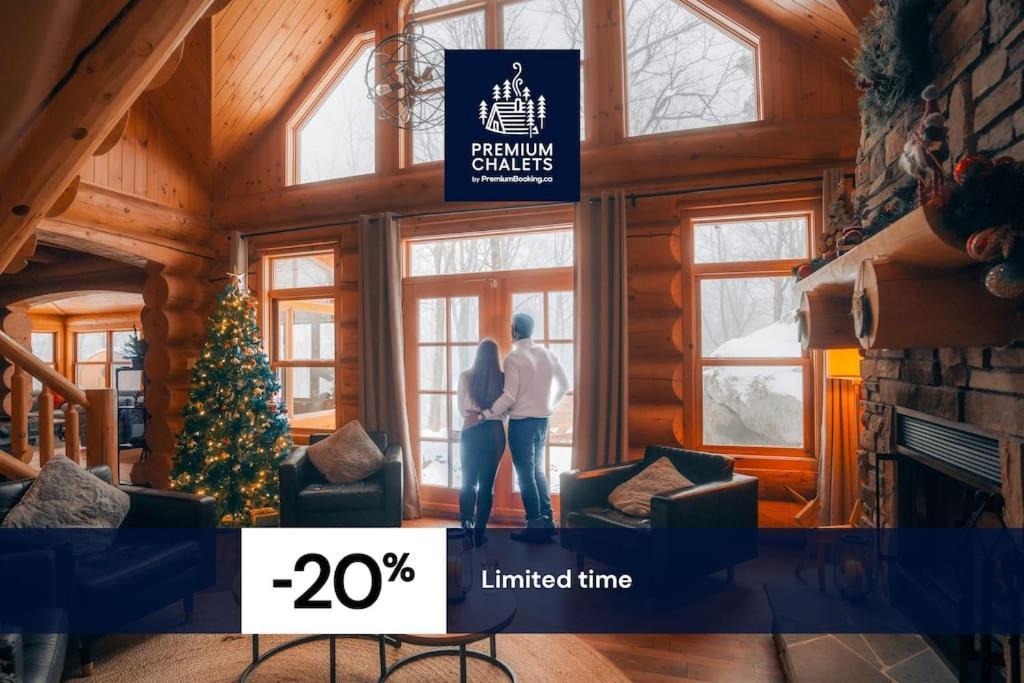 Private Hot Tub Sauna Ski Indoor Pool Nyctale Mille-Isles Εξωτερικό φωτογραφία