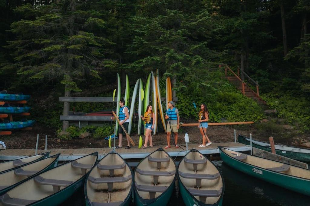 Private Hot Tub Sauna Ski Indoor Pool Nyctale Mille-Isles Εξωτερικό φωτογραφία